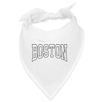 Boston - Bandana - Weiß - Vorne