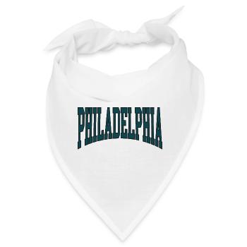 Philadelphia - Bandana - Weiß - Vorne