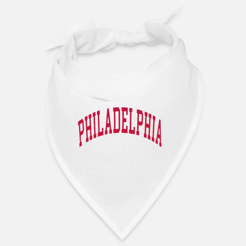 Philadelphie - Bandana - blanc