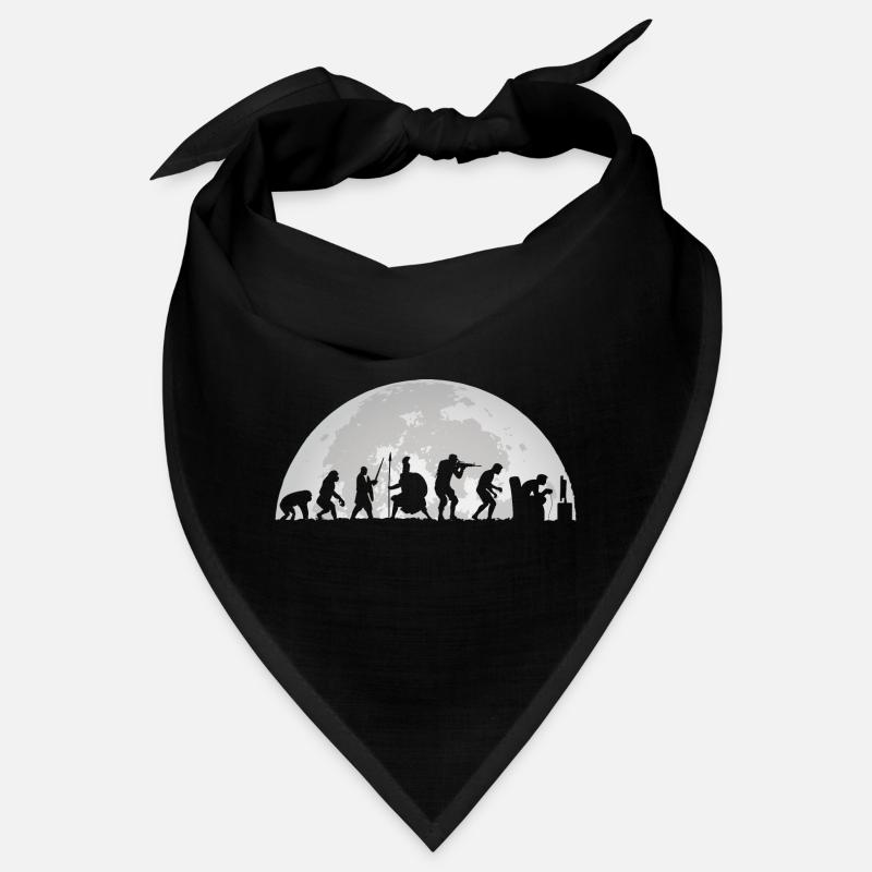Gamer Mitternacht Vollmond Mond Evolution Gaming Bandana