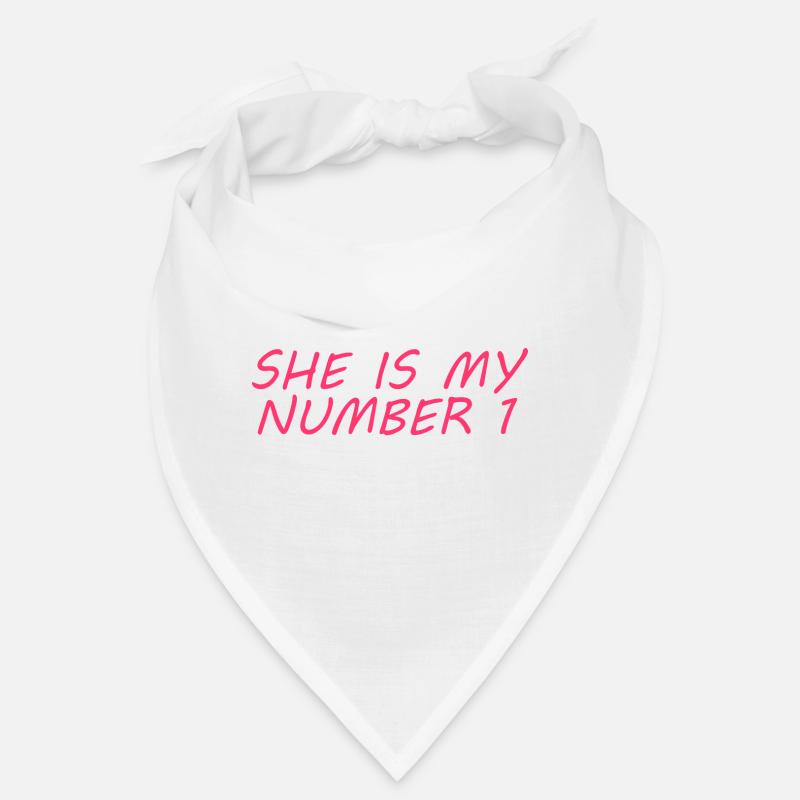 Sie ist meine Nummer 1 Bandana