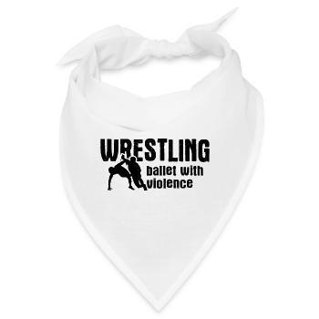 Grappling Martial Arts Wrestling - Bandana - Weiß - Vorne