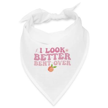 Ich sehe besser gebeugt aus - Bandana - Weiß - Vorne