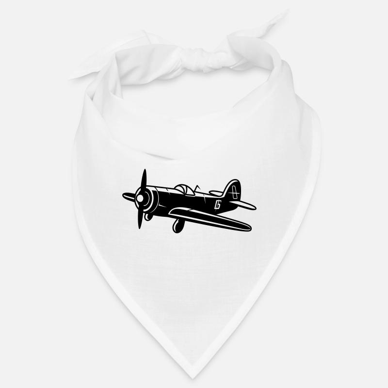 old fighter plane Bandana