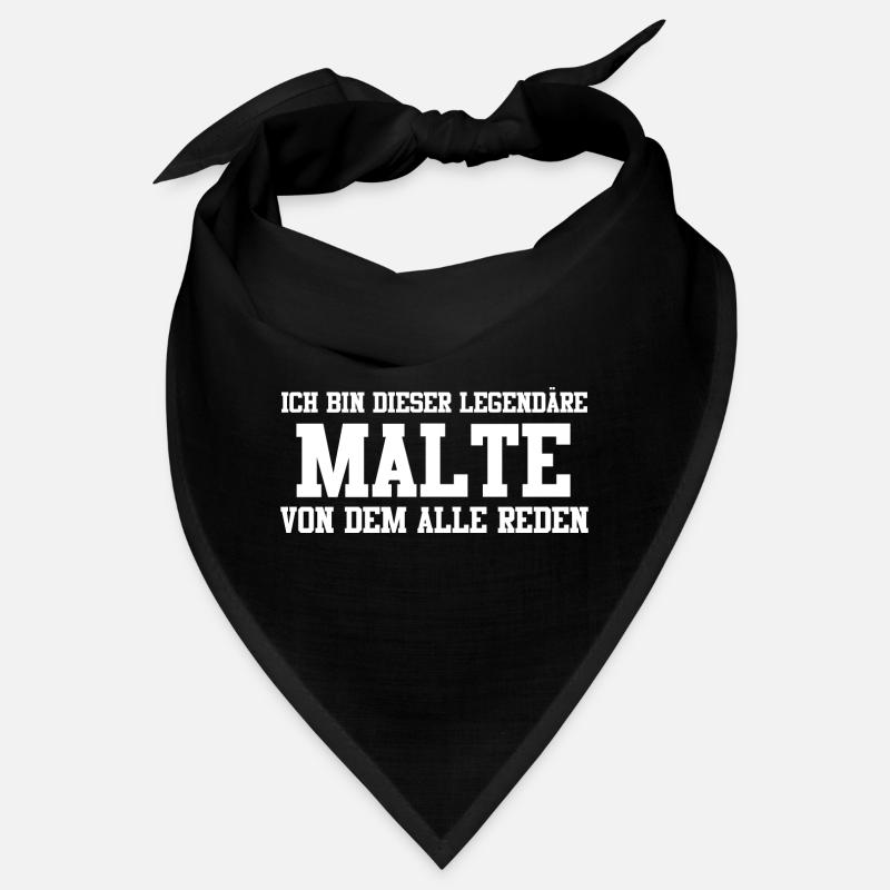Malte Name Design Bandana