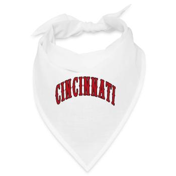 Cincinnati - Bandana - Weiß - Vorne
