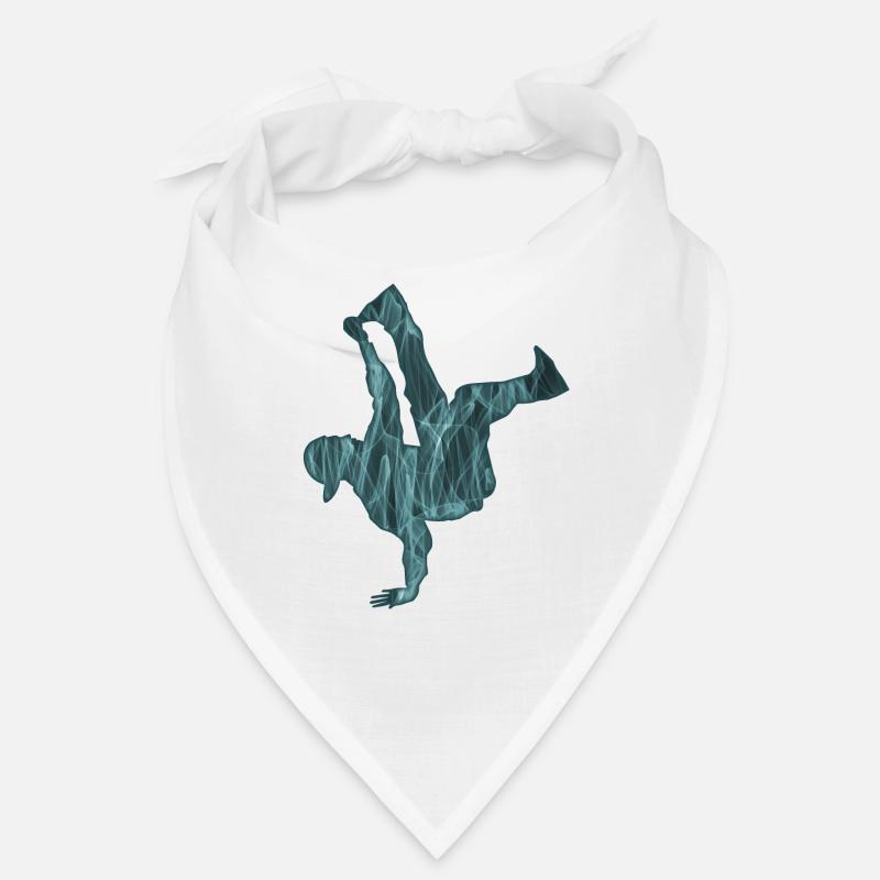 Breakdancer - Bandana - Weiß