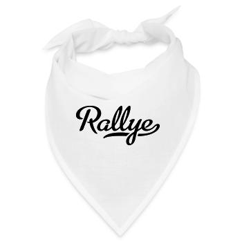 Rallye - Bandana - Weiß - Vorne