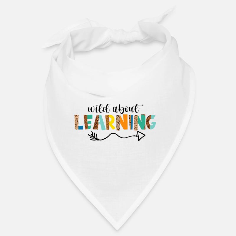 Wild About Learning Lehrer Schule Pre-K Tier Bandana