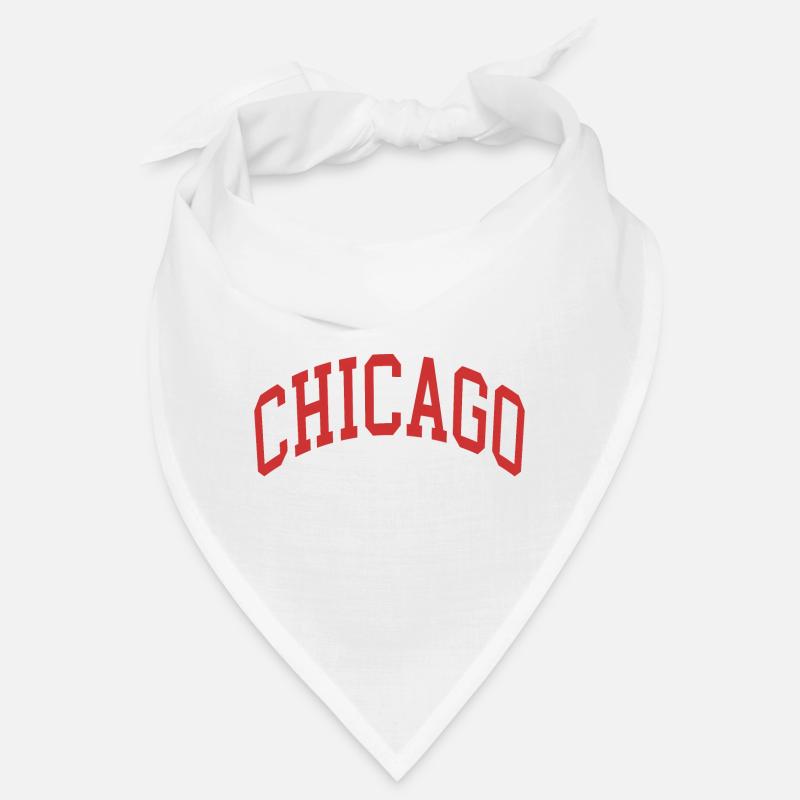 Chicago - Bandana - blanc