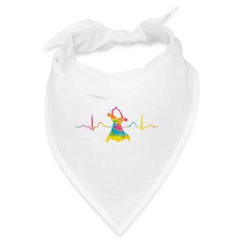 Heartbeat Wiener Walzer Gesellschaftstänze - Bandana - Weiß - Vorne