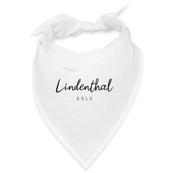 Köln Lindenthal Veedel Stadtteil Bezirk Kölsch - Bandana - Weiß - Vorne