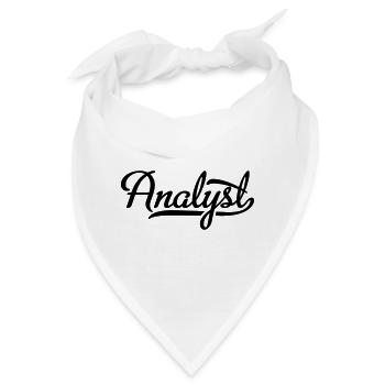 ANALYST - Bandana - Weiß - Vorne