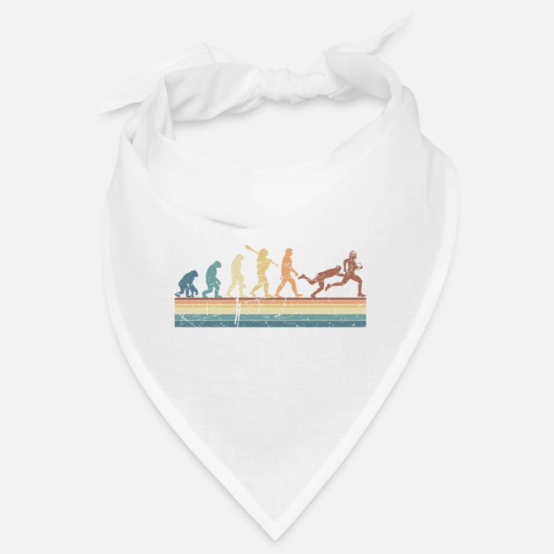 Rugby Ball Sport Player Retro Evolution Rugby Team Bandana