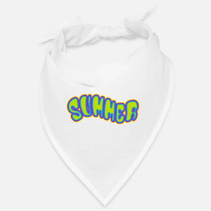 Été - soleil - vacances - bonne humeur Bandana