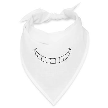 Grinsekatze - Bandana - Weiß - Vorne