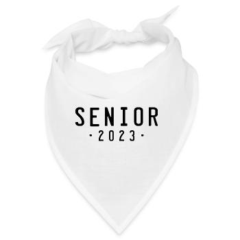 Senior 2023 Klasse von 2023 - Bandana - Weiß - Vorne