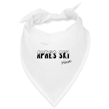 Apres Skihase - Bandana - Weiß - Vorne