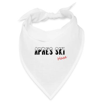 Apres Skihase - Bandana - Weiß - Vorne