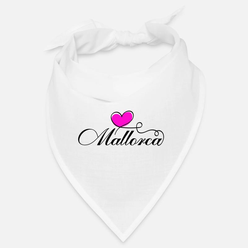 Mallorca Herz Liebe Bandana