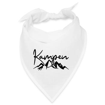 Kampen Berge Bayern - Bandana - Weiß - Vorne