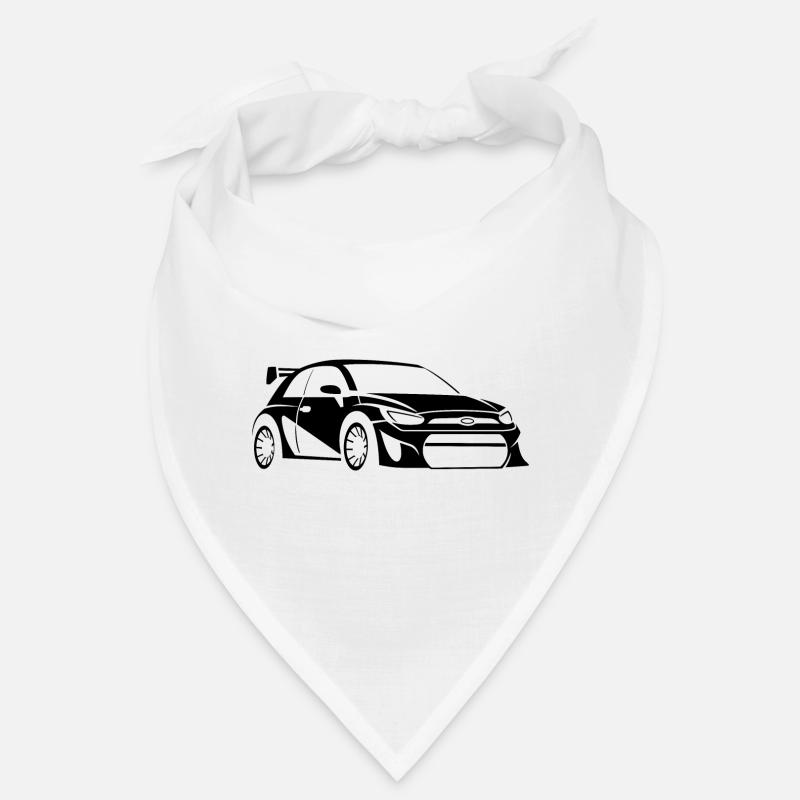 rallye - Bandana - blanc