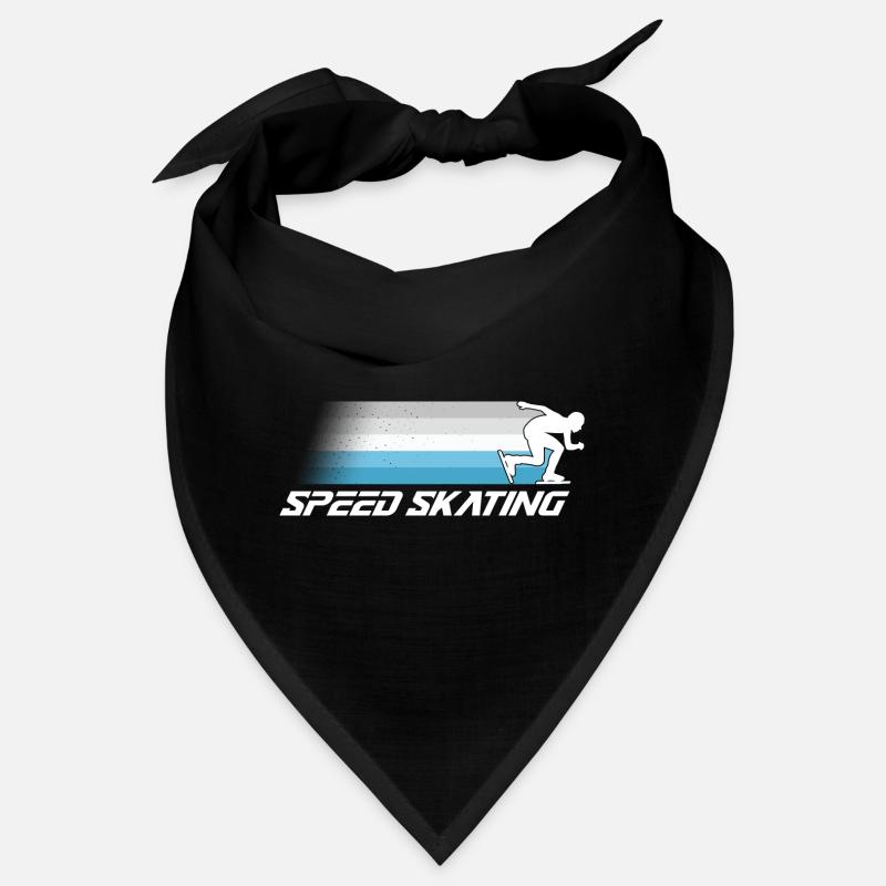 Schlittschuh Eisschnelllauf Eis Laufen Geschenk Bandana