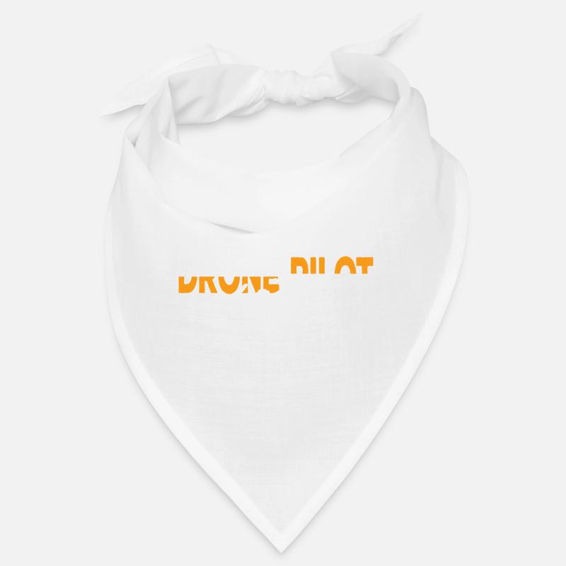 Drone Pilot Drone Drones Drone Pilot Limited - Bandana - blanc