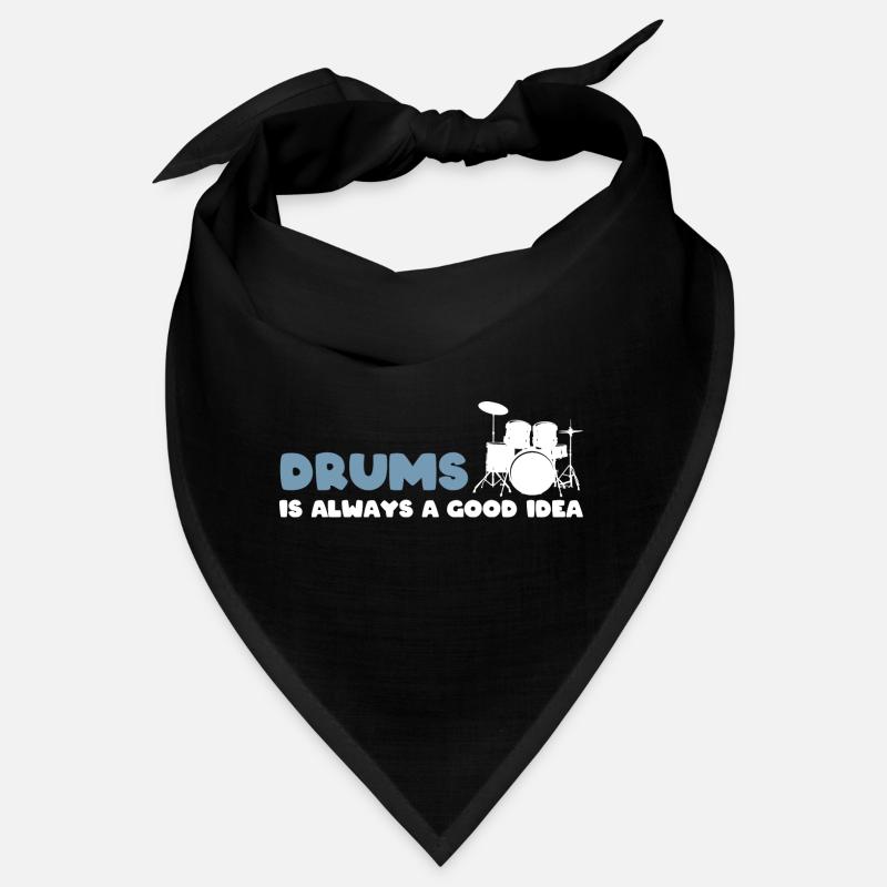 Lustiger Schlagzeuger Drummer Bandana