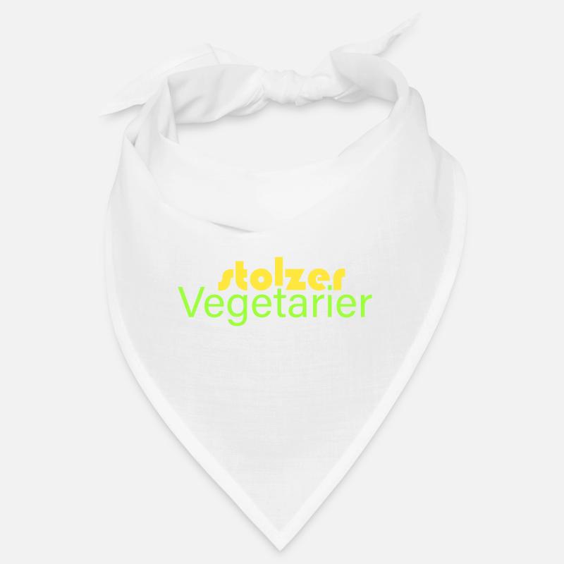 stolzer Vegetarier Bandana