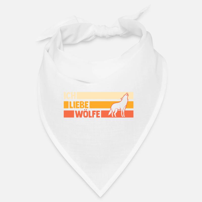 Tier Waldtier Wolf Bandana