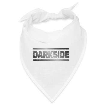 Darkside DNB Drum and Bass Junglist - Bandana - Weiß - Vorne