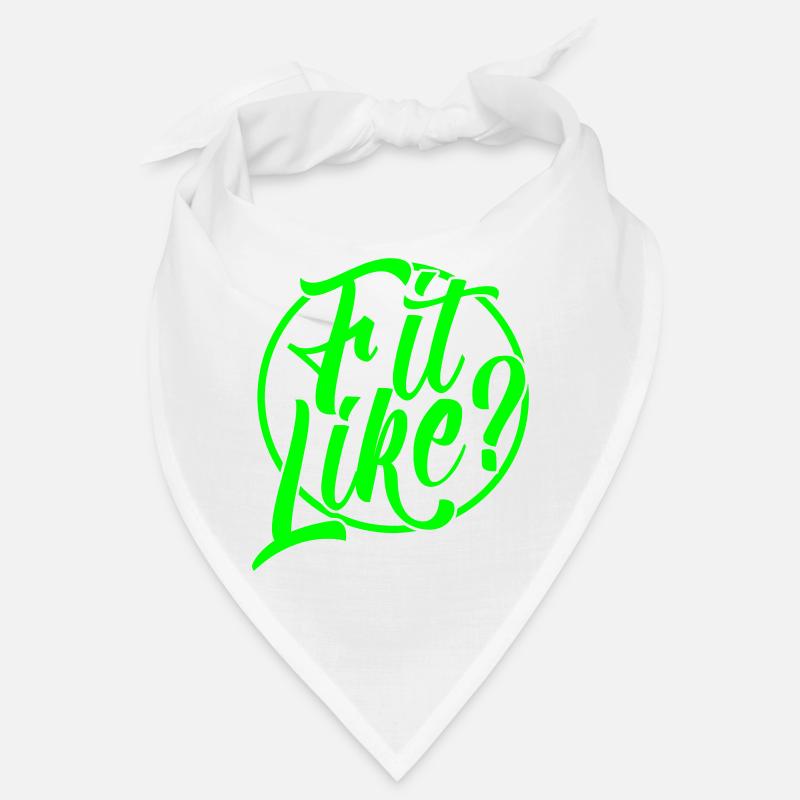 Fit Like? Doric Dialect - Bandana - white