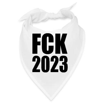 Fck 2023 - Bandana - Weiß - Vorne