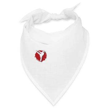 Karate Mama Talentierte Mutter Gift - Bandana - Weiß - Vorne