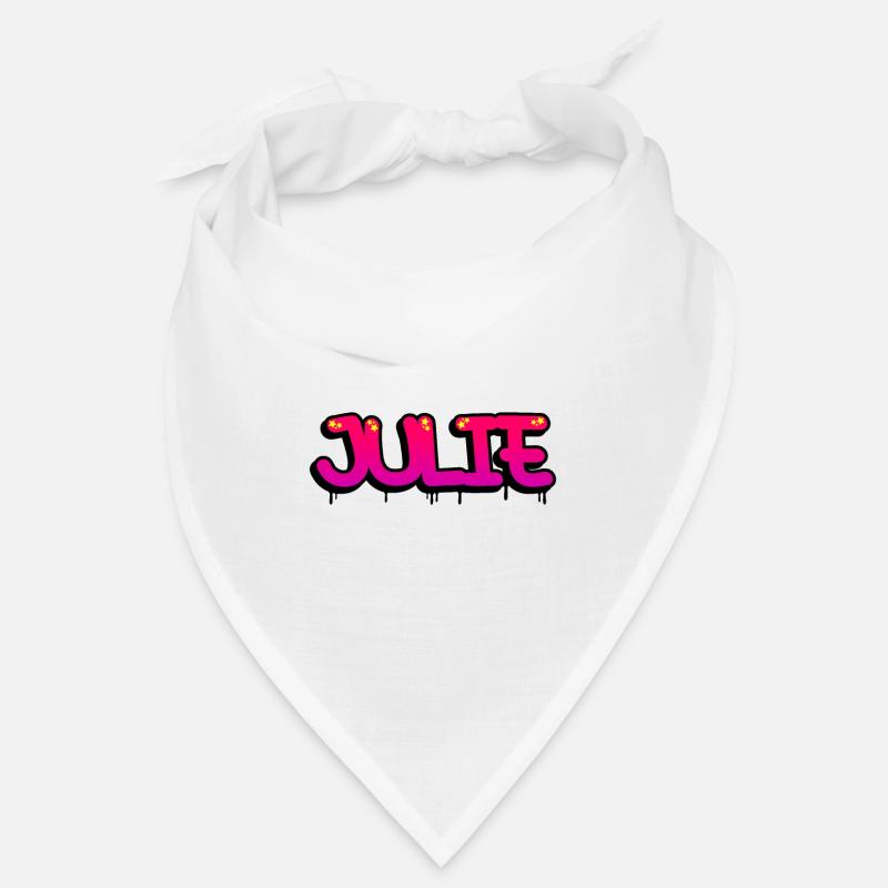 Graffiti-Name Julie Bandana