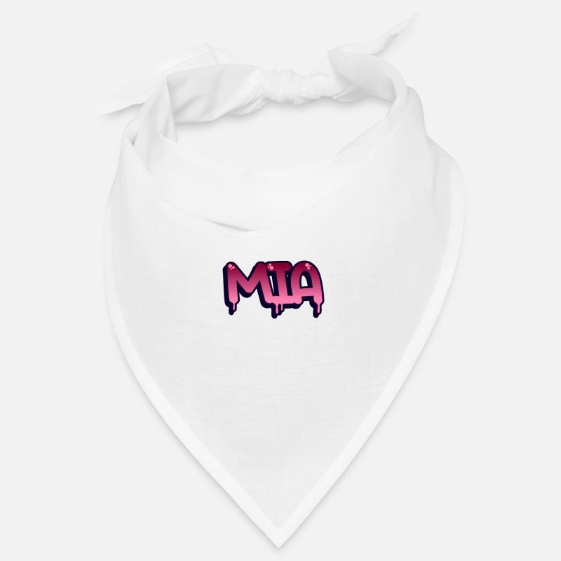 Graffiti Name Mia Bandana