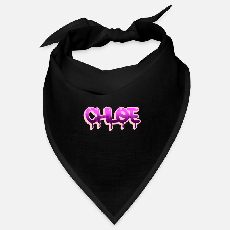 Graffiti prénom Chloé Bandana