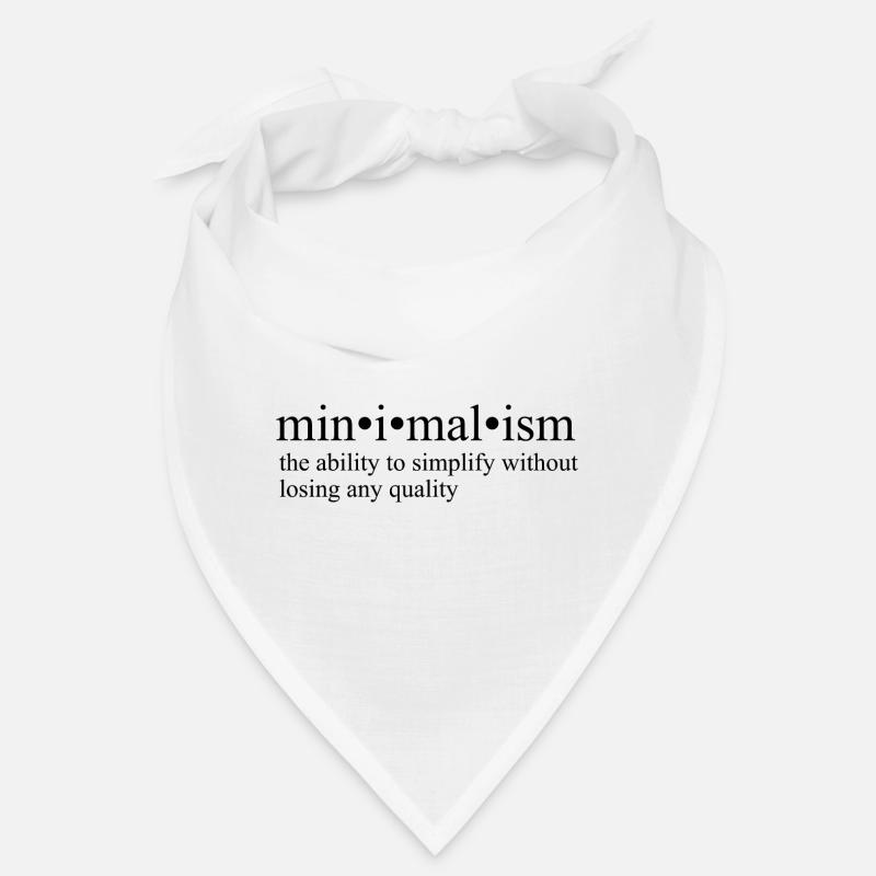 Minimalismus Bandana