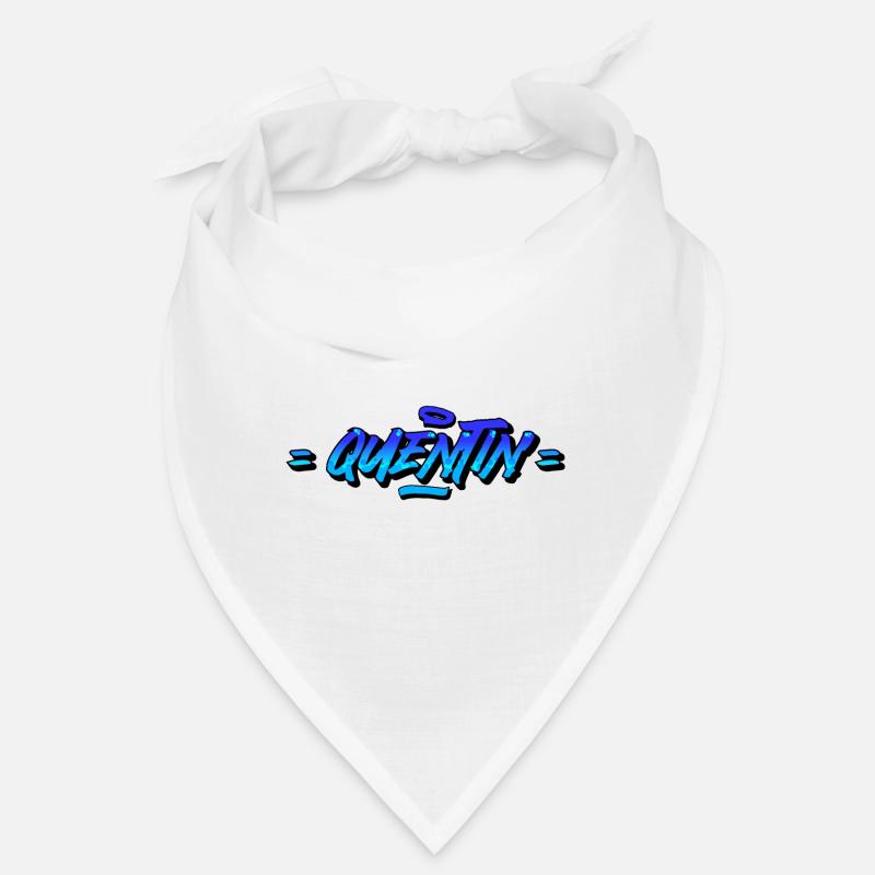 Graffiti First Name Quentin Bandana