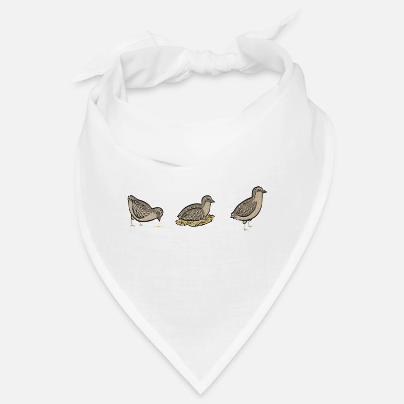 Oiseau de caille Bandana