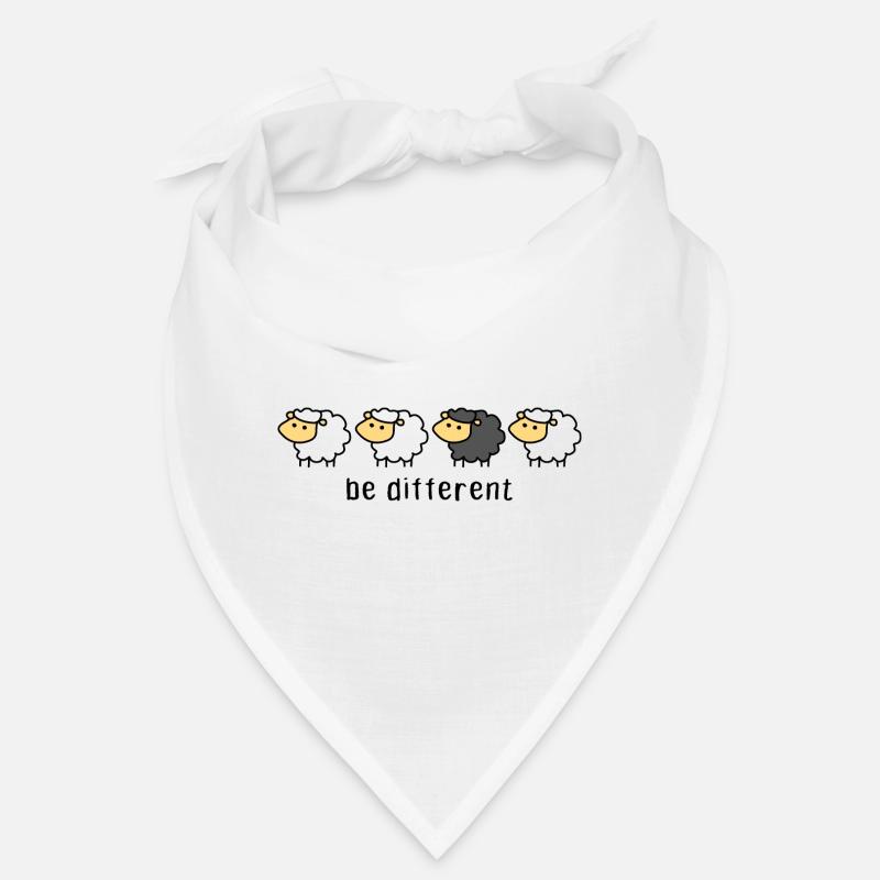 Schwarzes Schaf Einzigartig Besonders Anders Stolz Bandana