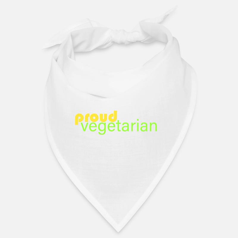 fier végétarien Bandana