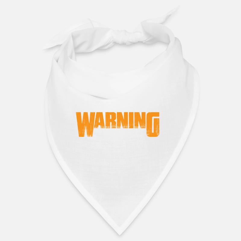 Warning I Break Stuff 8 Bandana