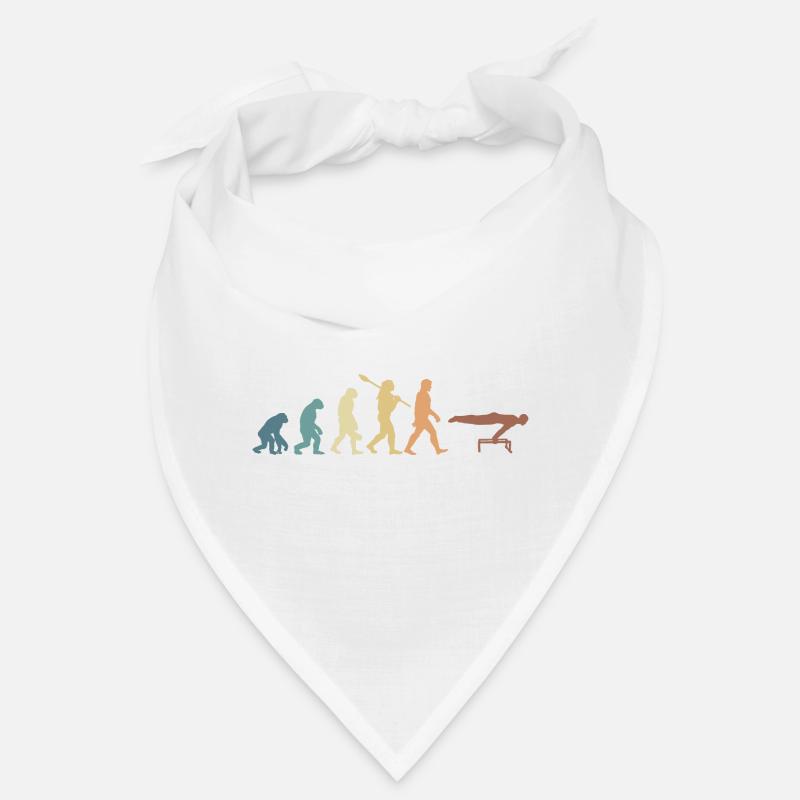Evolution of man Calisthenics Retro Vintage Bandana