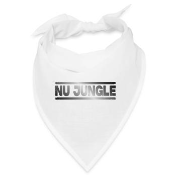Nu Jungle DNB Junglist Drum and Bass - Bandana - Weiß - Vorne