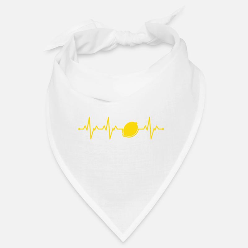 Citron - Bandana - blanc