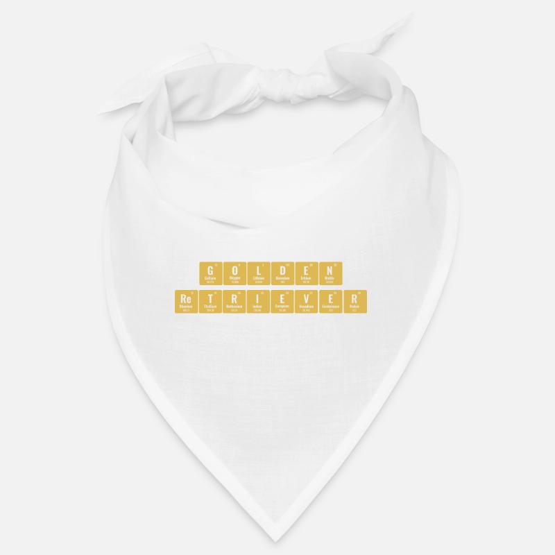 Golden Retriever Periodisches System der Elemente GR D Bandana