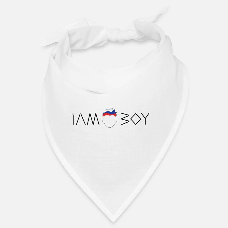 Ich bin ein russischer Junge Bandana