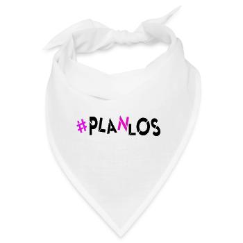heute morgen keine Idee kein Plan kopflos planlos - Bandana - Weiß - Vorne
